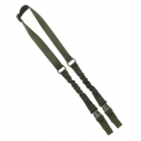 Ремінь для зброї/двоточковий KOMBAT UK Double Point Bungee Sling оливковий