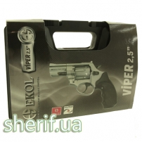 Купить в Днепре Револьвер сигнальный EKOL VIPER 2.5" REVOLVER (Black)