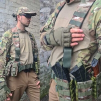 Купить в Днепре РПС мультикам 4 магазина пластик, 2 гранаты, сумка сброса