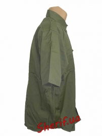 Рубашка MIL-TEC с кор. рук. Rip-Stop Olive-2