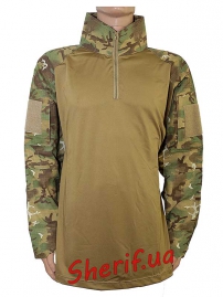 Tactical shirt MIL-TEC Warrior Woodland-Arid