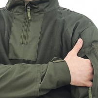 Рубашка тактическая UBACS на флисовой основе, Олива (М-ТМ)