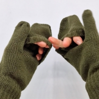 Рукавиці 2 в 1 Kombat UK Shooters Mitts оливковий Uni, kb-shm-olgr