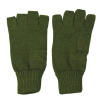 Kombat UK Fingerless Gloves Olive