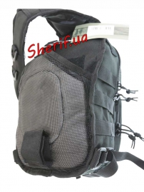 Рюкзак MIL-TEC через плечо Assault Black 8.5л, 14059102-5