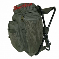 Рюкзак MIL-TEC із розкладним стільцем Olive, 20 л
