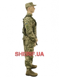РЗ-9. Разгрузочный жилет с системой Molle Olive-2