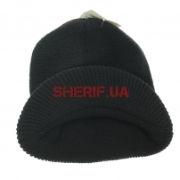 Шапка шерстяная с козырьком JEEP CAP (оригинал армии США)-4