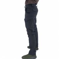 Штани тактичні "Stratagem" Milt-02 Black тк.Soft Shell  (M-TM)