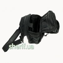Tactical bag with a holster. 15 l. Black (black)