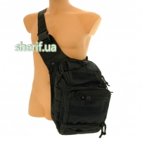 Сумка с кобурой тактическая. 15 л. Black (черная)