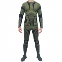 Термобелье Mil-Tec 4-WAY STRETCH Performance Olive Drab