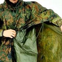 Плащ-палатка MIL-TEC Рип-Стоп Flecktarn