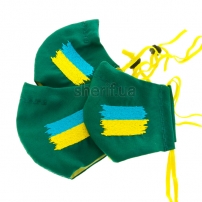 maska-mnogorazovaya-malakhit-s-vyshivkoj-flag-ukrainy-i-fiksatorom-na-nosu-model