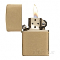 Зажигалка Zippo CLASSIC brushed brass