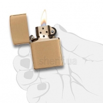 Зажигалка Zippo CLASSIC brushed brass