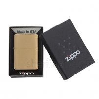Lighter Zippo CLASSIC brushed brass