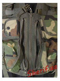 Жилет MIL-TEC разгрузочный (9 карм.) Woodland-5
