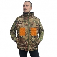 Жилет на флисе с электроподогревом, мультикам (V-TM)