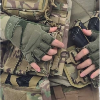 Жилет Plate Carrier Multicam YAKEDA №2 с напашником и чехлом для гидратора