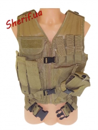 Жилет разгрузочный MIL-TEC USMC Coyote, 10720005