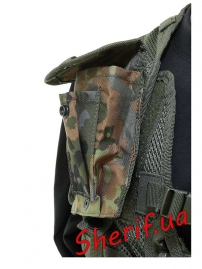 Жилет тактич. модульная система (8 карм.) Flecktarn-4