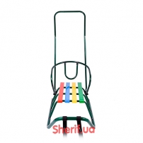 Санки Балу (зеленый лак)-2