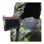 Velcro on the sleeping bag
